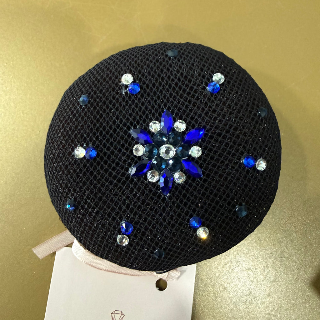 Plastronique Jeweled Bun Covers - Black