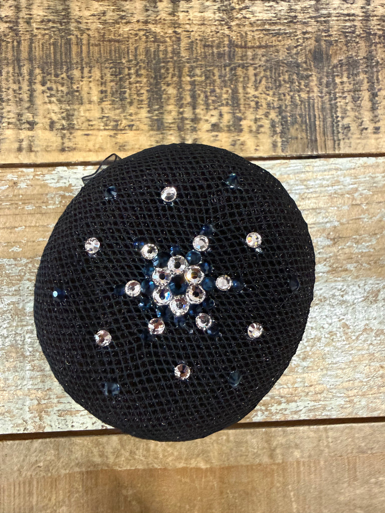 Plastronique Jeweled Bun Covers - Black