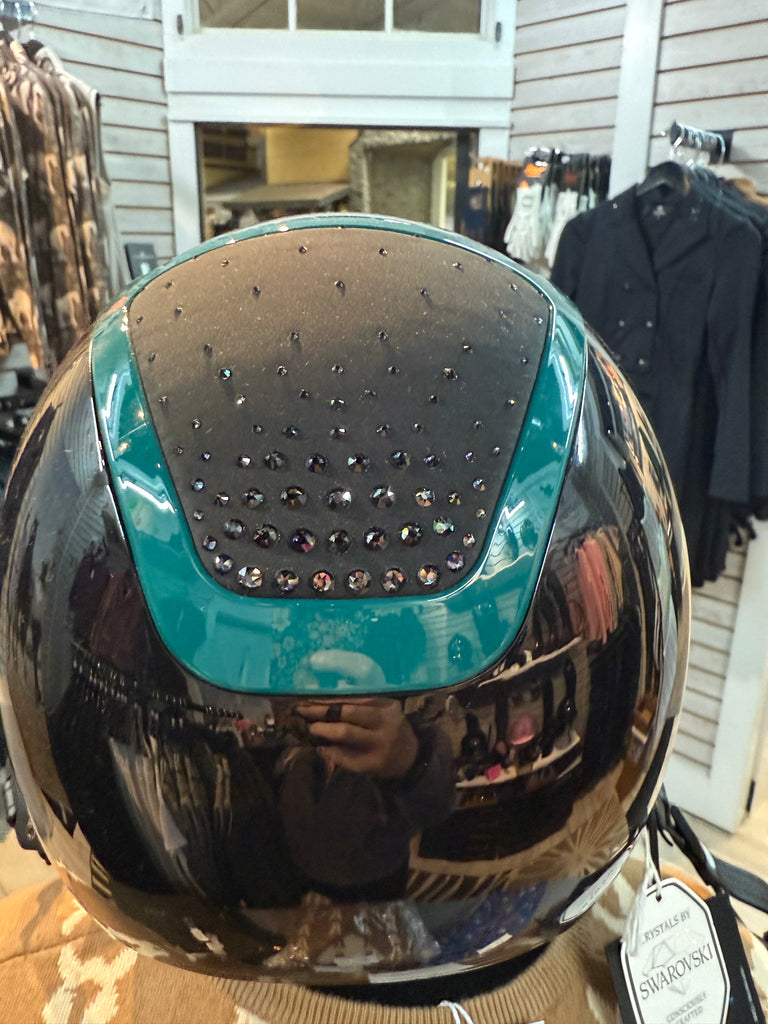 Star Lady Shine Blk/Pinted Green - M