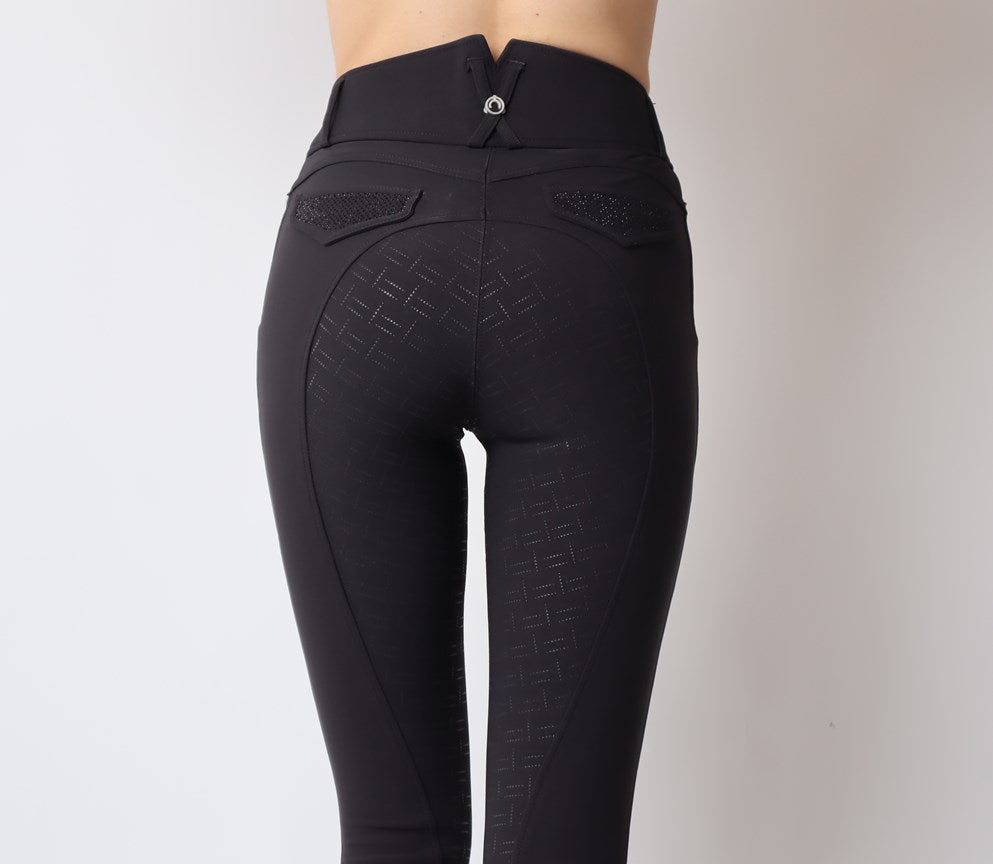 Briella Highwaist Crystal Pocket