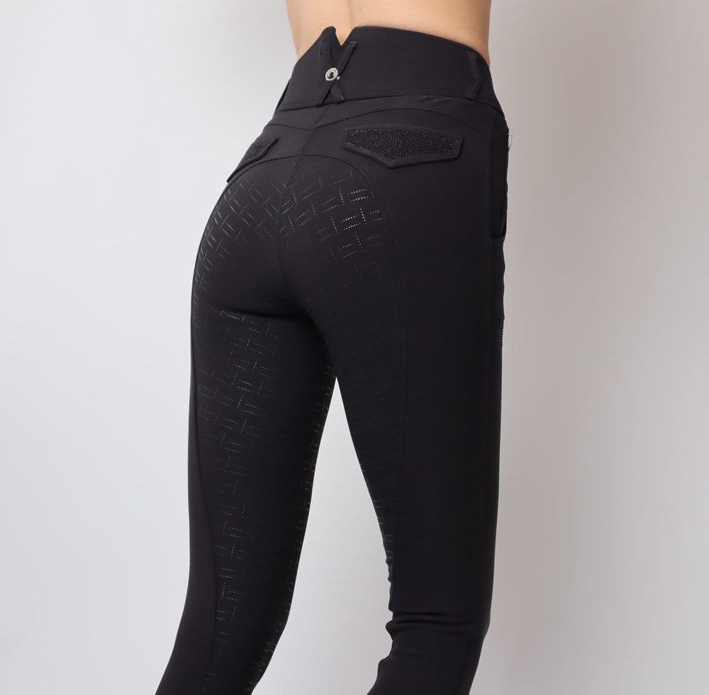 Briella Highwaist Crystal Pocket