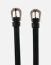 Horze Marseille Spur Straps w/ Crystal Buckle