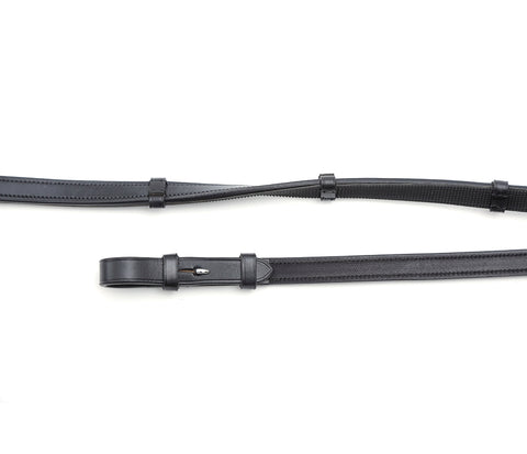 Salvatore Rubber & Leather Grip Reins