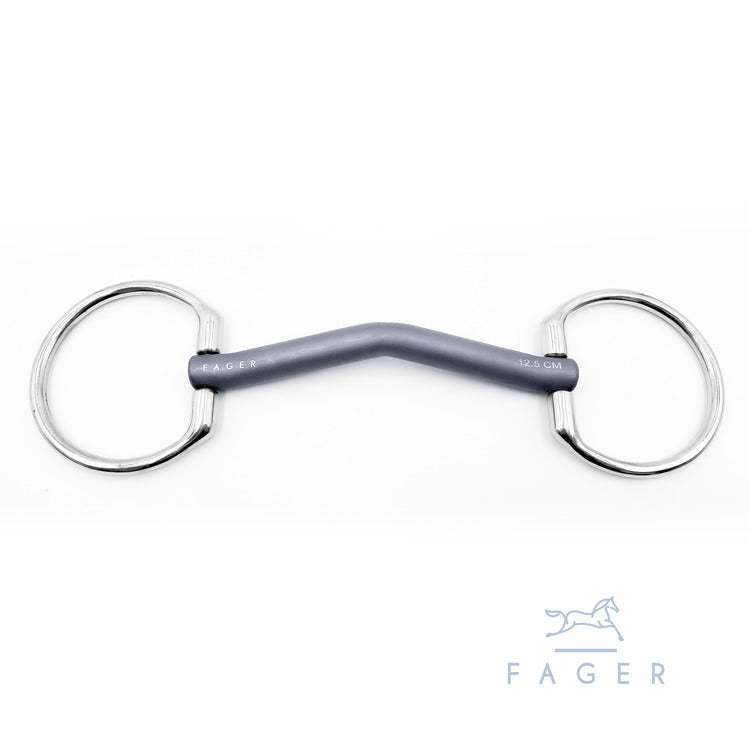 Sara Titanium Fixed Ring Snaffle