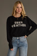 Beer Weather Lightweight Sweater - Black