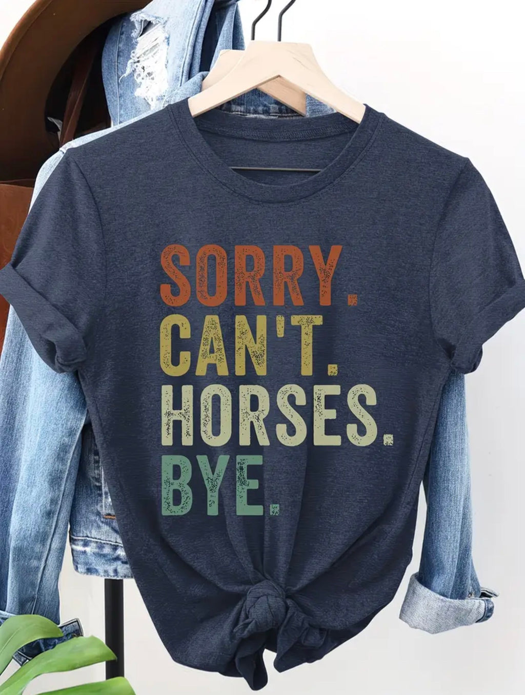 Horses. Bye Tee