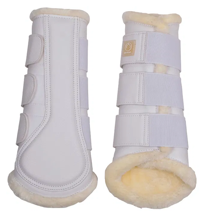 PU Leather Protection Boots (4 pcs)