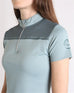 Lyra Zip Neck Polo - Turin