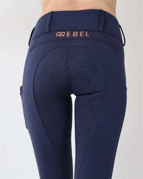 Rebel Logo Pull On - Navy