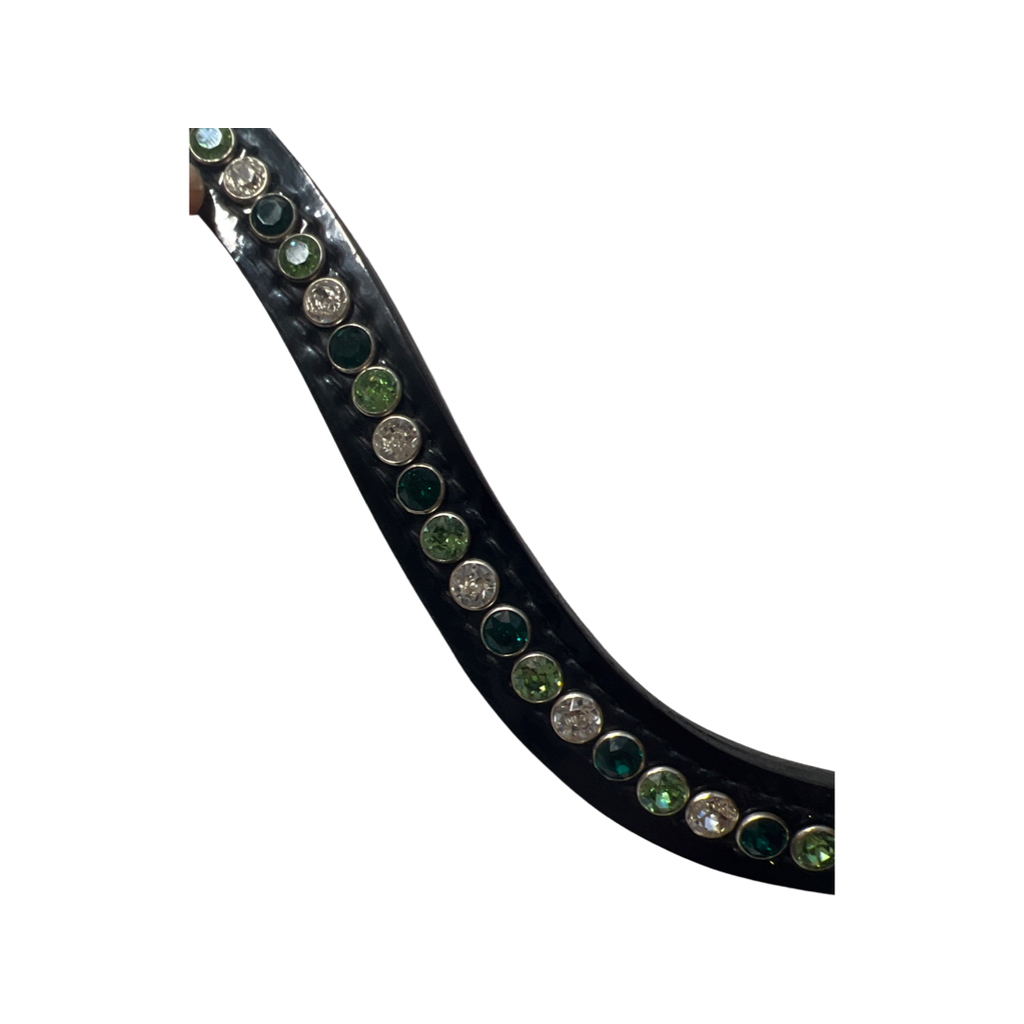 Classic Browband-  Green